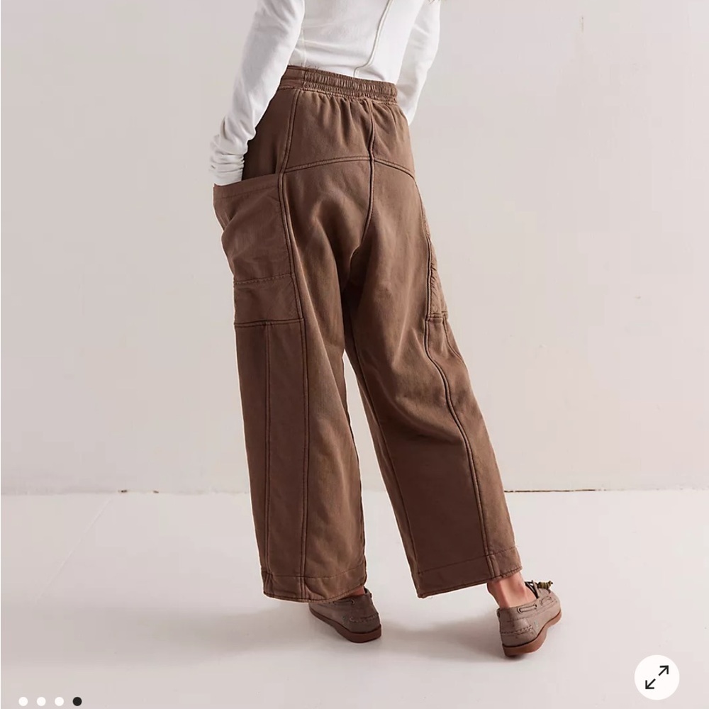 Free People We The Free Jet Set Knit Pull-On Pants - Picture 2 of 8